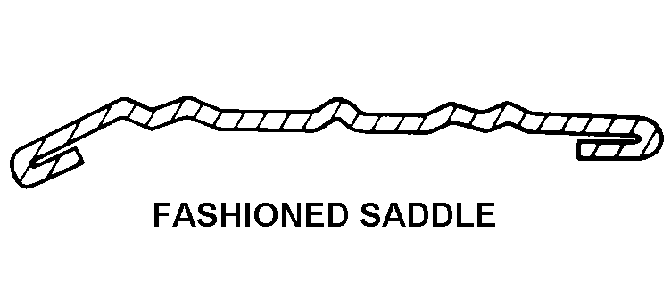 FASHIONED SADDLE style nsn 5640-01-152-5304