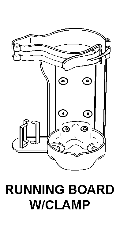 RUNNING BOARDW/ CLAMP style nsn 4210-01-622-6905