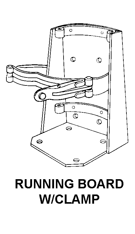 RUNNING BOARDW/ CLAMP style nsn 4210-01-622-6905