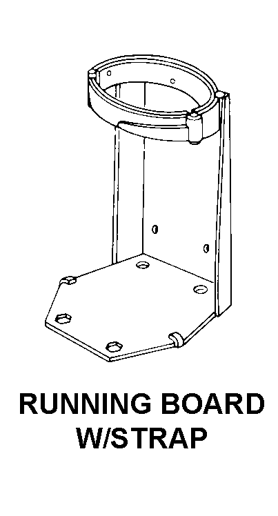 RUNNING BOARDW/ STRAP style nsn 4210-01-282-1789