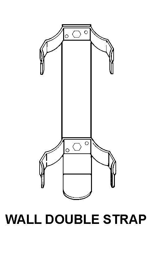 WALL DOUBLE STRAP style nsn 4210-01-609-4589