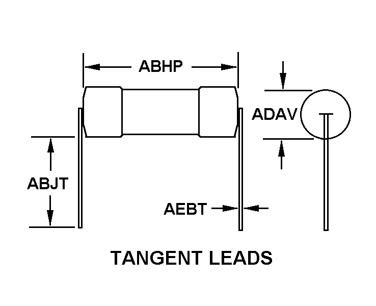 TANGENT LEADS style nsn 5920-01-272-4068