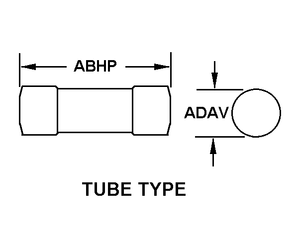 TUBE TYPE style nsn 5920-00-805-2457