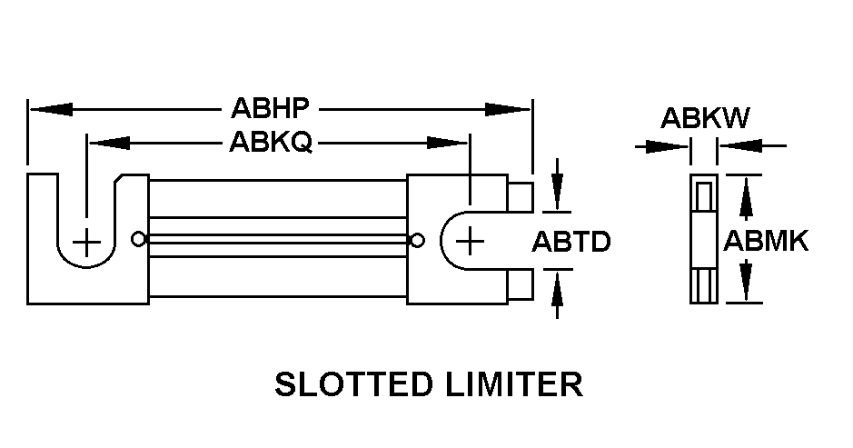 SLOTTED LIMITER style nsn 5920-00-087-7939