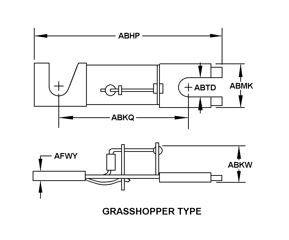 GRASSHOPPER TYPE style nsn 5920-00-850-1772
