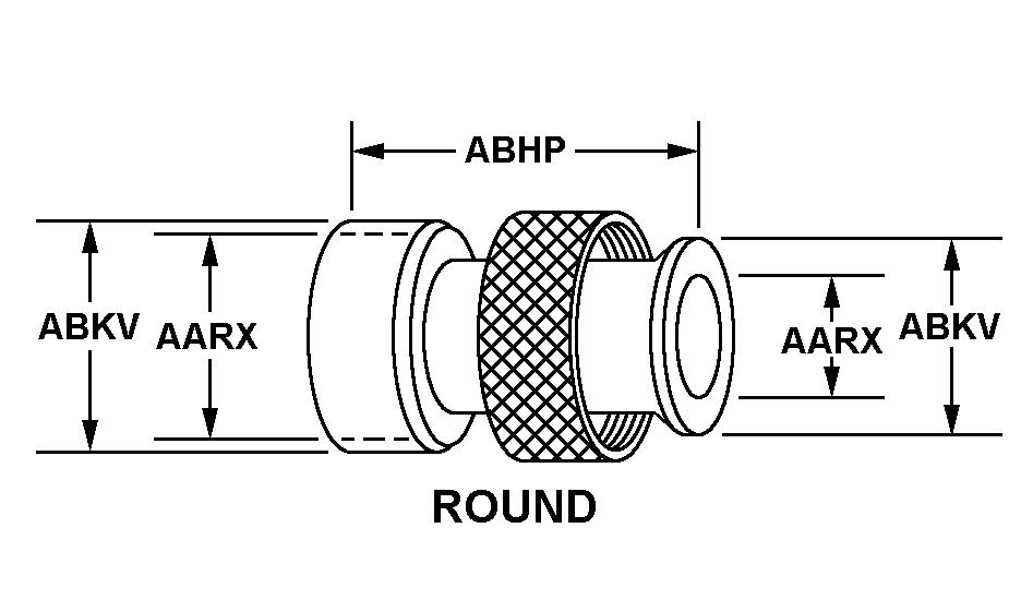 ROUND style nsn 5975-01-182-5792