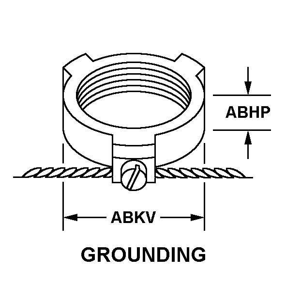 GROUNDING style nsn 5975-01-120-2764