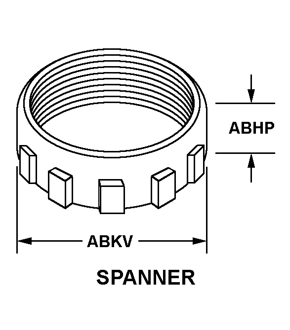 SPANNER style nsn 5975-01-151-7033