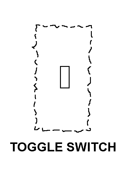 TOGGLE SWITCH style nsn 5975-01-376-1445