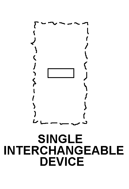 SINGLE INTERCHANGEABLE DEVICE style nsn 5975-00-080-2706