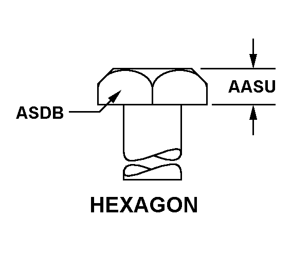 HEXAGON style nsn 5320-01-394-5984