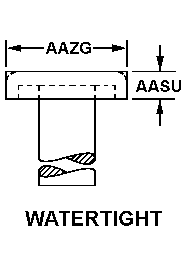 WATERTIGHT style nsn 5320-00-244-8501