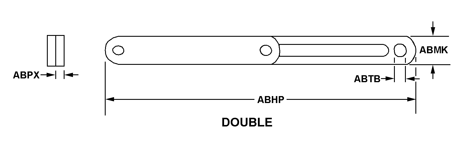 DOUBLE style nsn 5340-01-121-3445