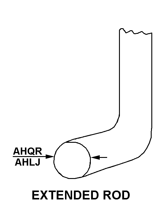 EXTENDED ROD style nsn 5340-01-058-8481
