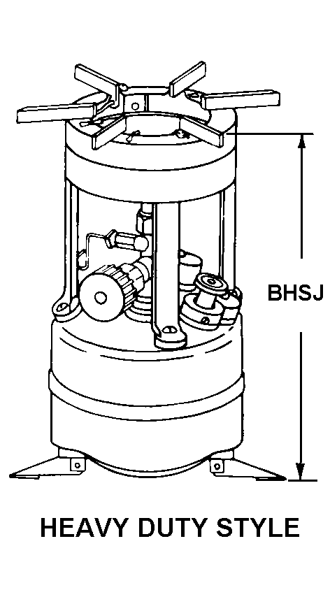 HEAVY DUTY STYLE style nsn 7310-00-708-5400