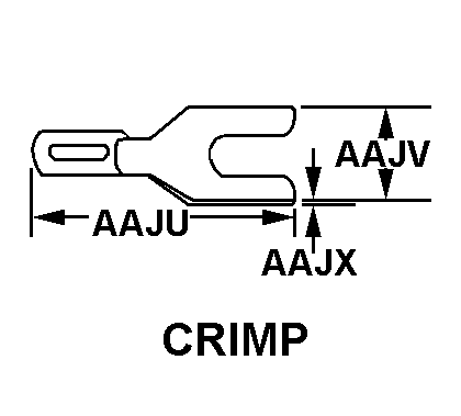 CRIMP style nsn 5940-00-543-1924