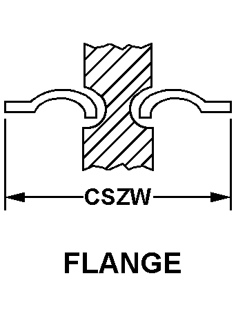FLANGE style nsn 5940-00-549-2994