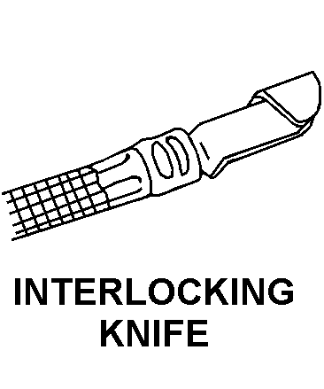 INTERLOCKING KNIFE style nsn 5940-00-305-2885