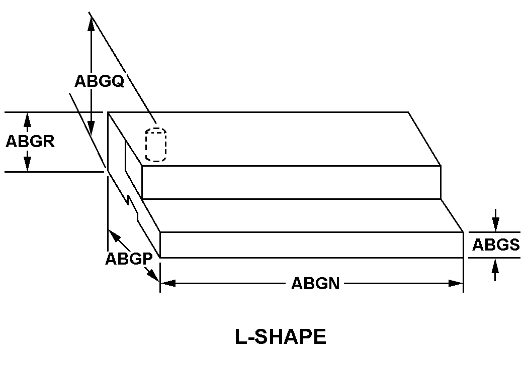 L-SHAPE style nsn 5940-01-459-4522