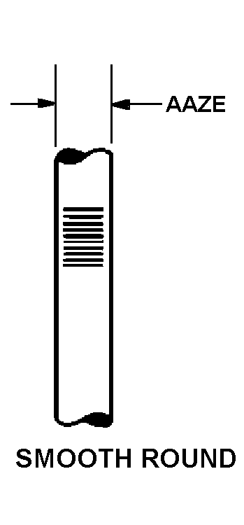 SMOOTH ROUND style nsn 5315-00-011-2635