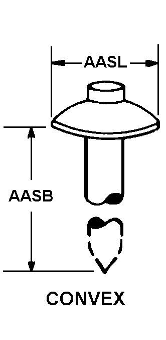 CONVEX style nsn 5315-00-720-6242