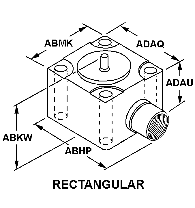 RECTANGULAR style nsn 5930-01-452-2473