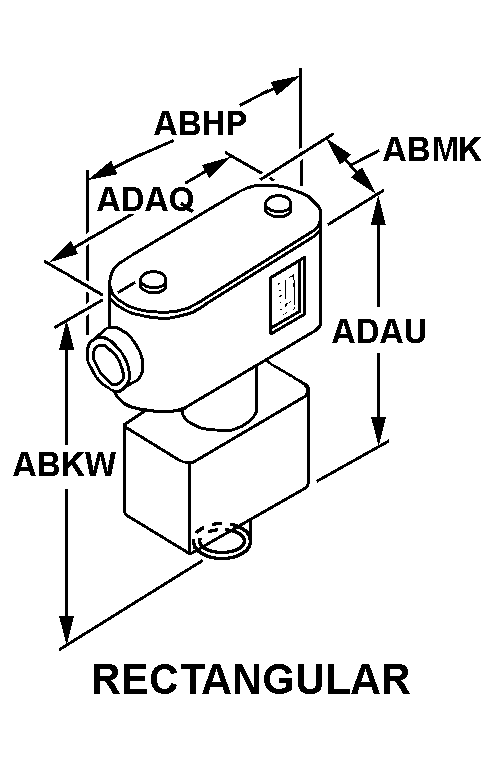 RECTANGULAR style nsn 5930-01-167-8904