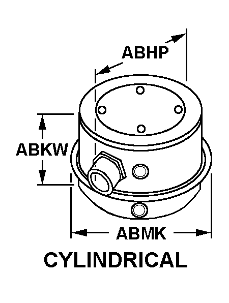CYLINDRICAL style nsn 5930-00-958-7752