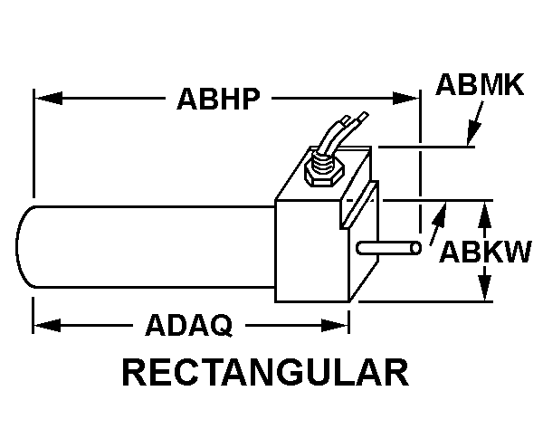 RECTANGULAR style nsn 5930-01-167-8904