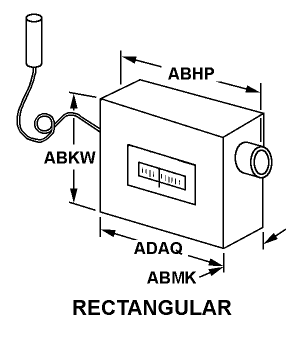 RECTANGULAR style nsn 5930-01-167-8904