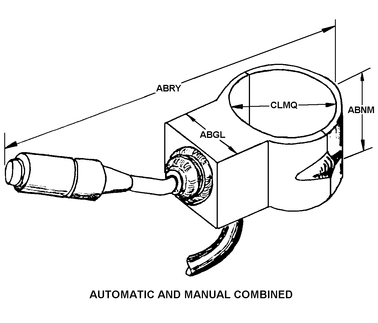 AUTOMATIC AND MANUAL COMBINED style nsn 6220-01-376-3676