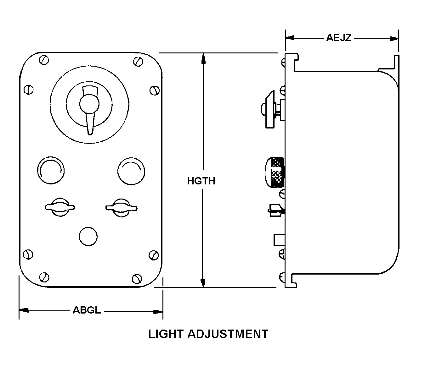 LIGHT ADJUSTMENT style nsn 6220-01-544-1193