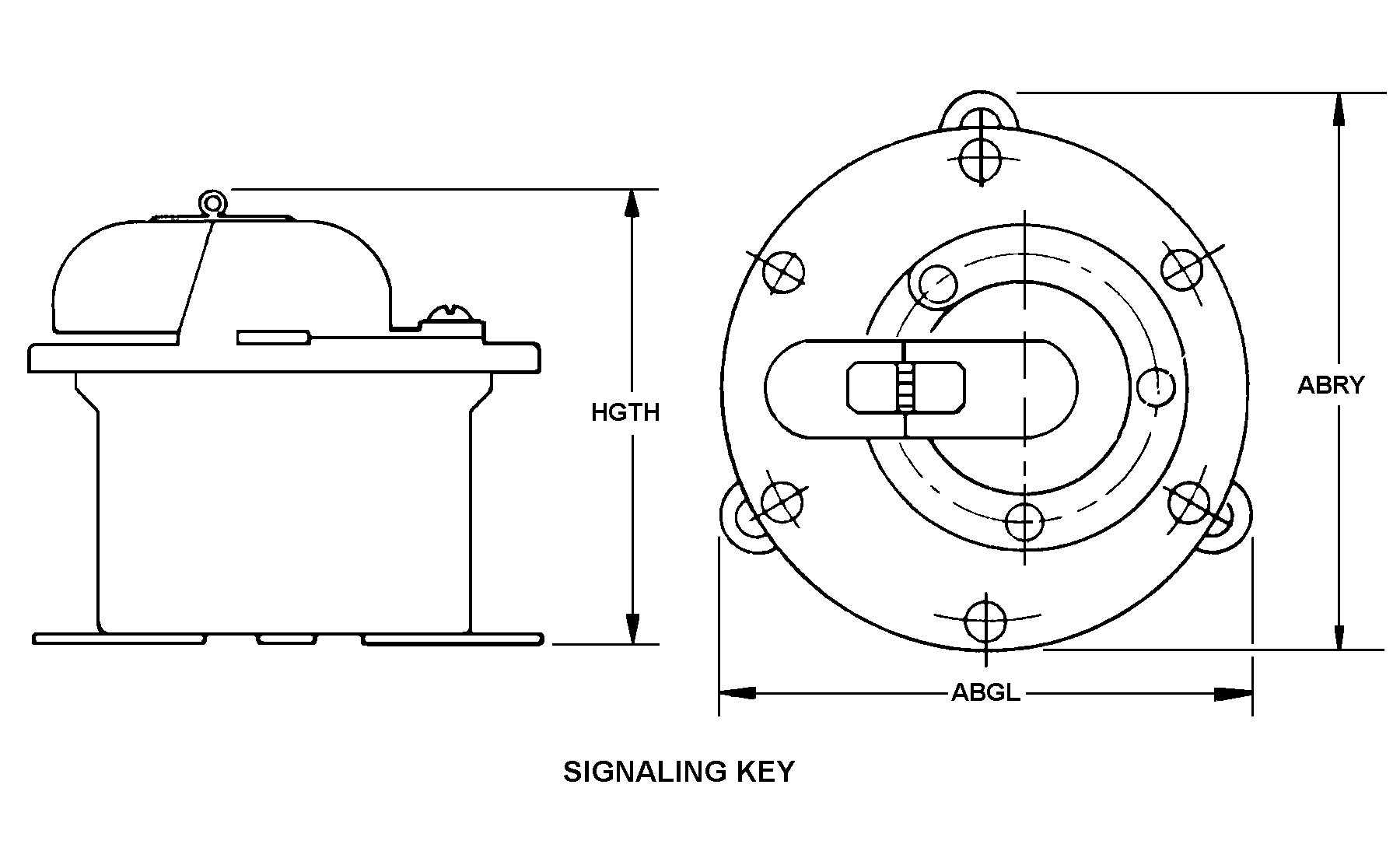 SIGNALING KEY style nsn 6220-00-223-4361