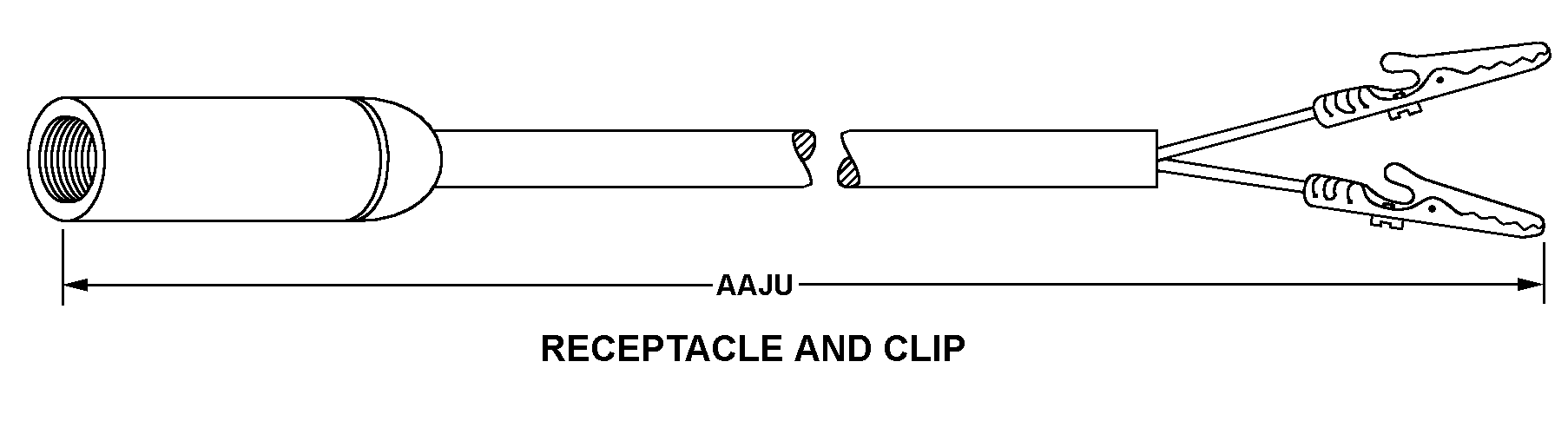 RECEPTACLE AND CLIP style nsn 5995-00-449-4148