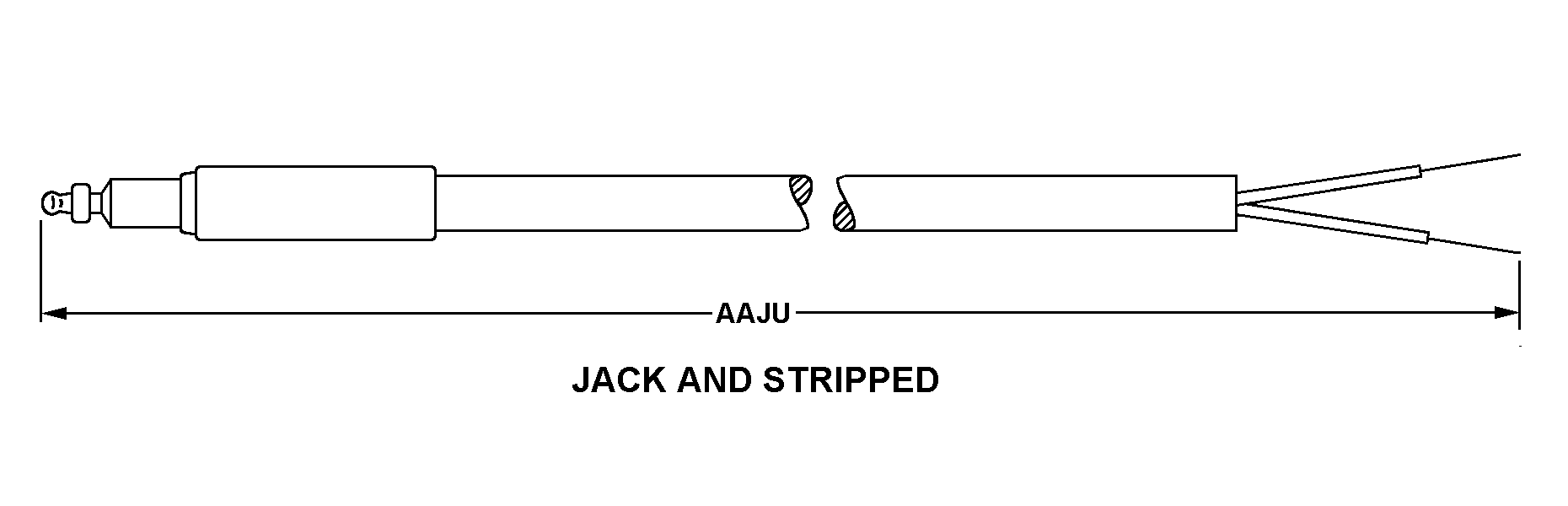 JACK AND STRIPPED style nsn 5995-00-162-0876