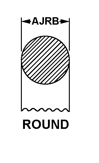 ROUND style nsn 5325-00-281-1190