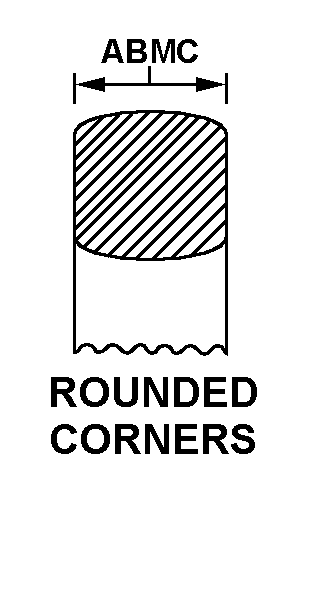 ROUNDED CORNERS style nsn 5325-00-488-4860