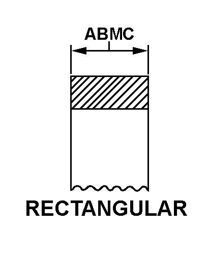 RECTANGULAR style nsn 5325-01-629-1370