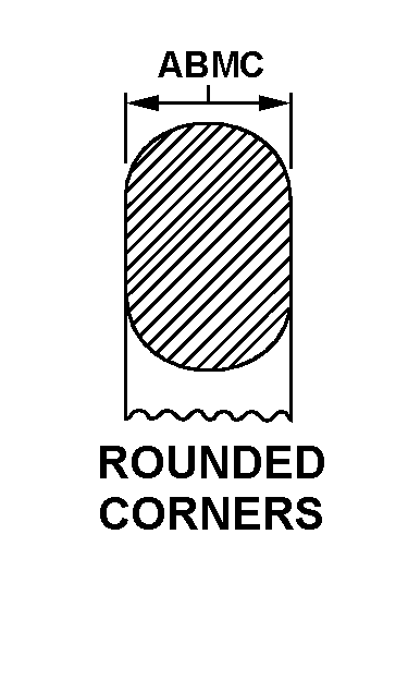 ROUNDED CORNERS style nsn 5325-00-133-0015