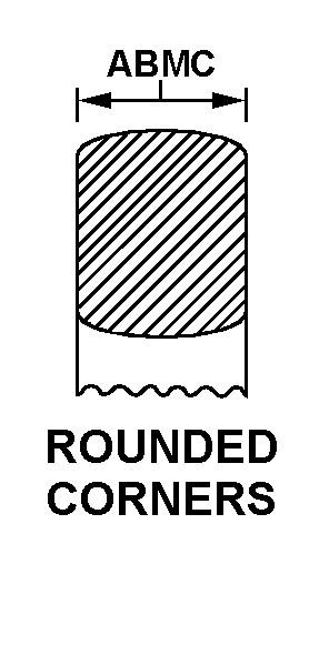 ROUNDED CORNERS style nsn 5325-00-928-2936