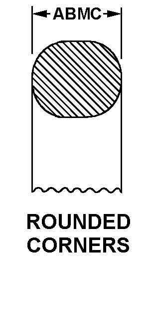 ROUNDED CORNERS style nsn 5325-00-984-1163