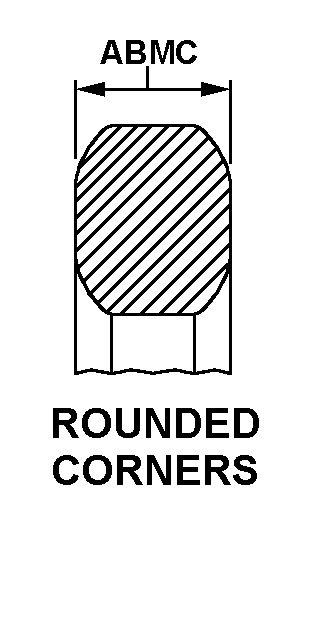 ROUNDED CORNERS style nsn 5325-00-282-5046