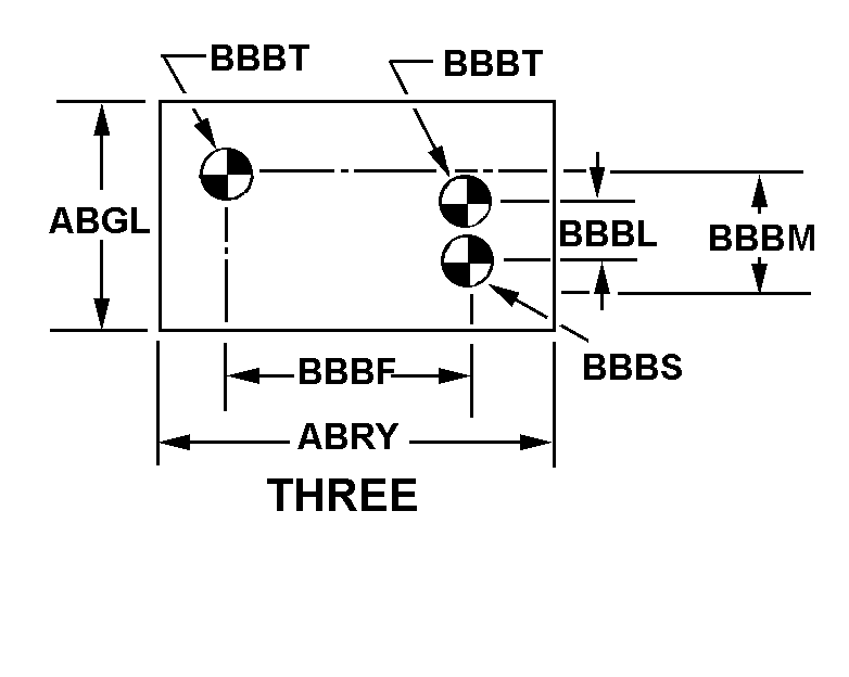 THREE style nsn 6920-00-559-0598