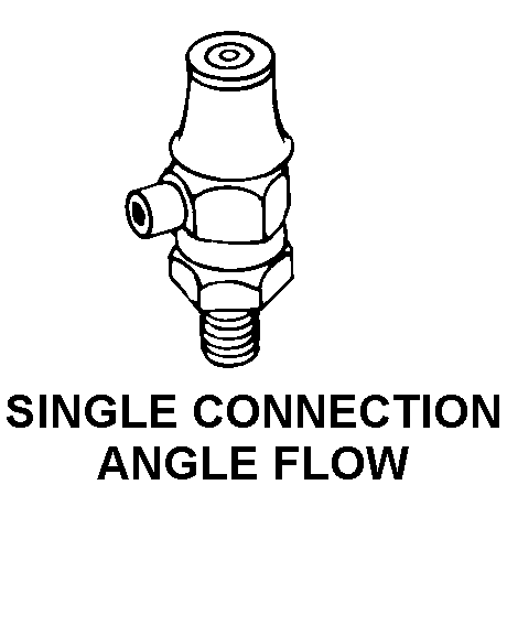 SINGLE CONNECTION ANGLE FLOW style nsn 4520-00-273-1233