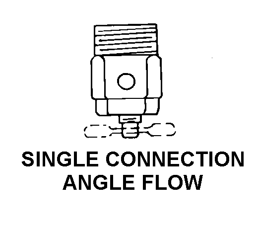 SINGLE CONNECTION ANGLE FLOW style nsn 4520-00-273-1233