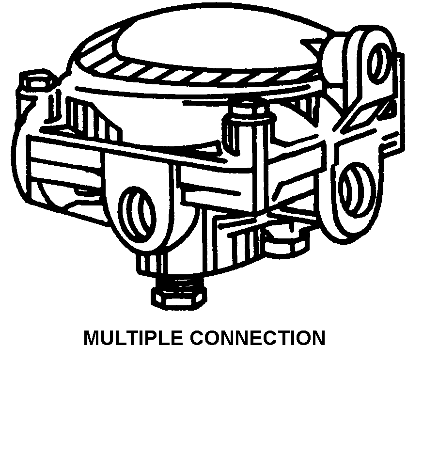 MULTIPLE CIONNECTION style nsn 2530-00-374-1753