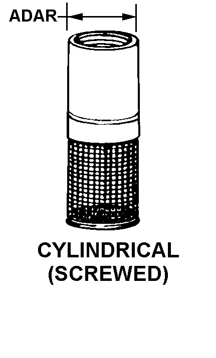 CYLINDRICAL (SCREWED) style nsn 4820-00-227-0156