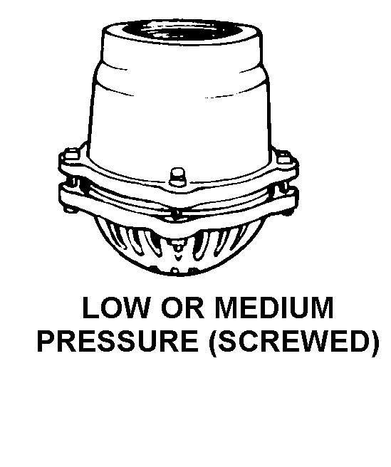 LOW OR MEDIUM PRESSURE (SCREWED) style nsn 4820-00-420-4266