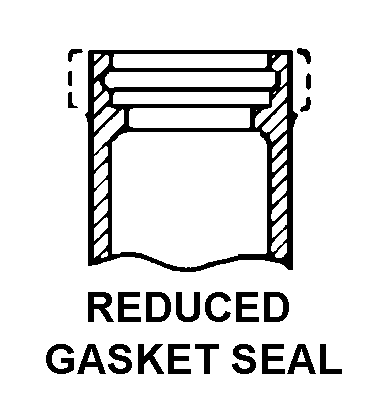 REDUCED GASKET SEAL style nsn 4820-00-925-4663