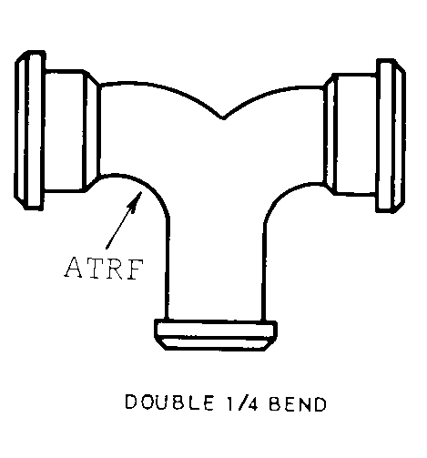 DOUBLE 1/4 BEND style nsn 4730-00-277-2540